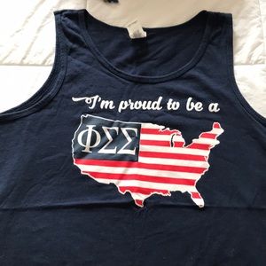 Phi sigma sigma cotton tank